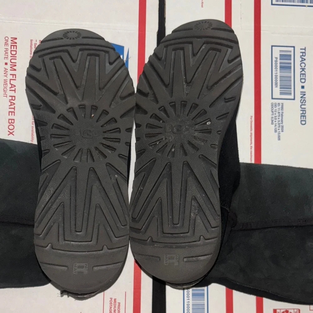 UGG Charcoal Suede Boots - Picture 2 of 6